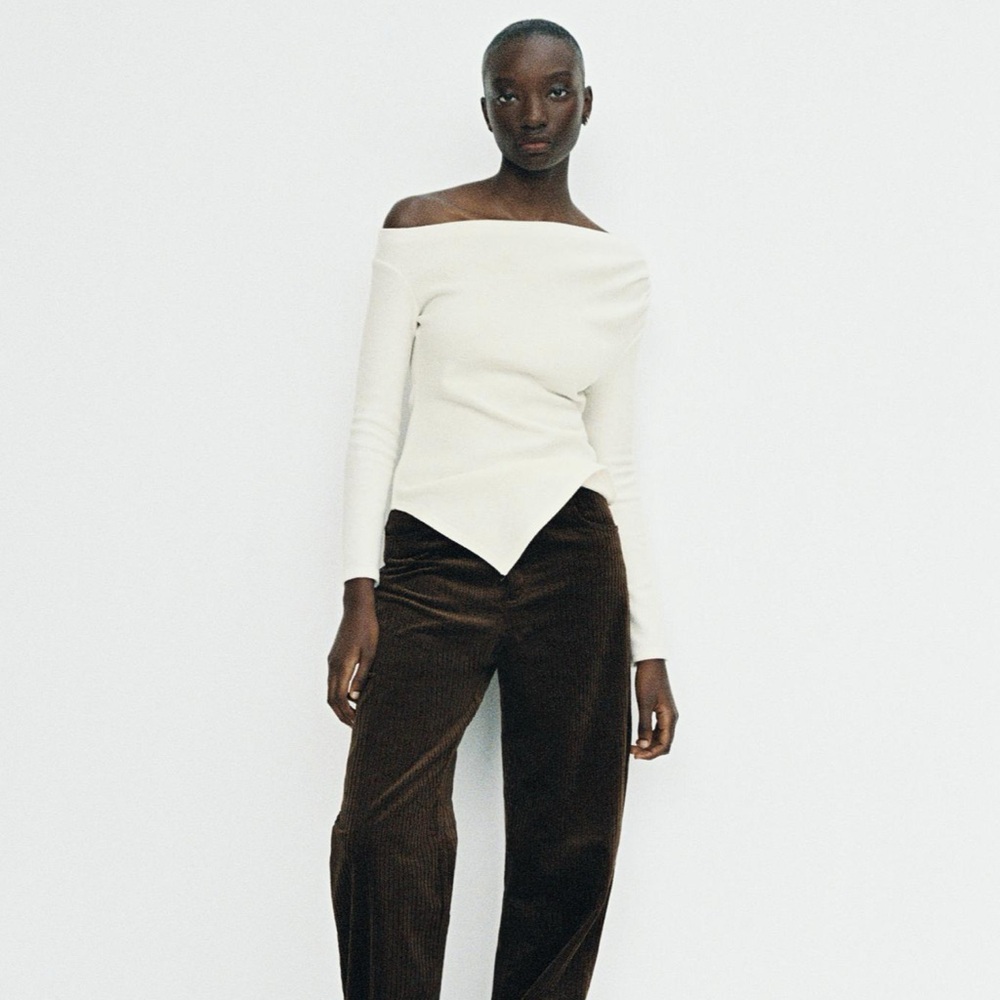 Zara asymmetrical top